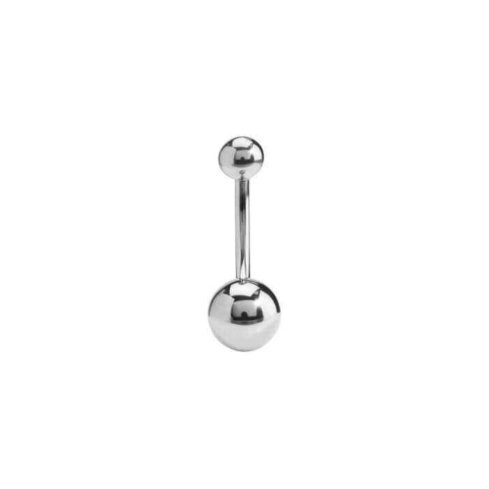 Tilum Internally Threaded Simple Titanium Belly Button Ring — Pick Size pt 2