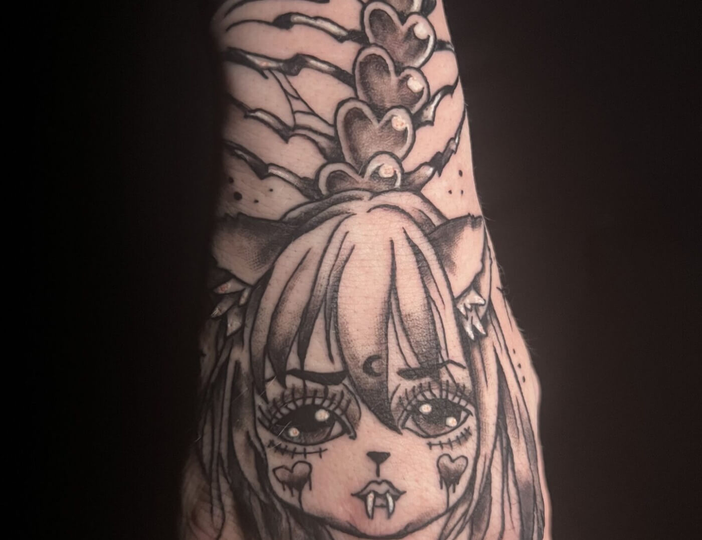 Large Forearm Anime tattoo at theYou.com