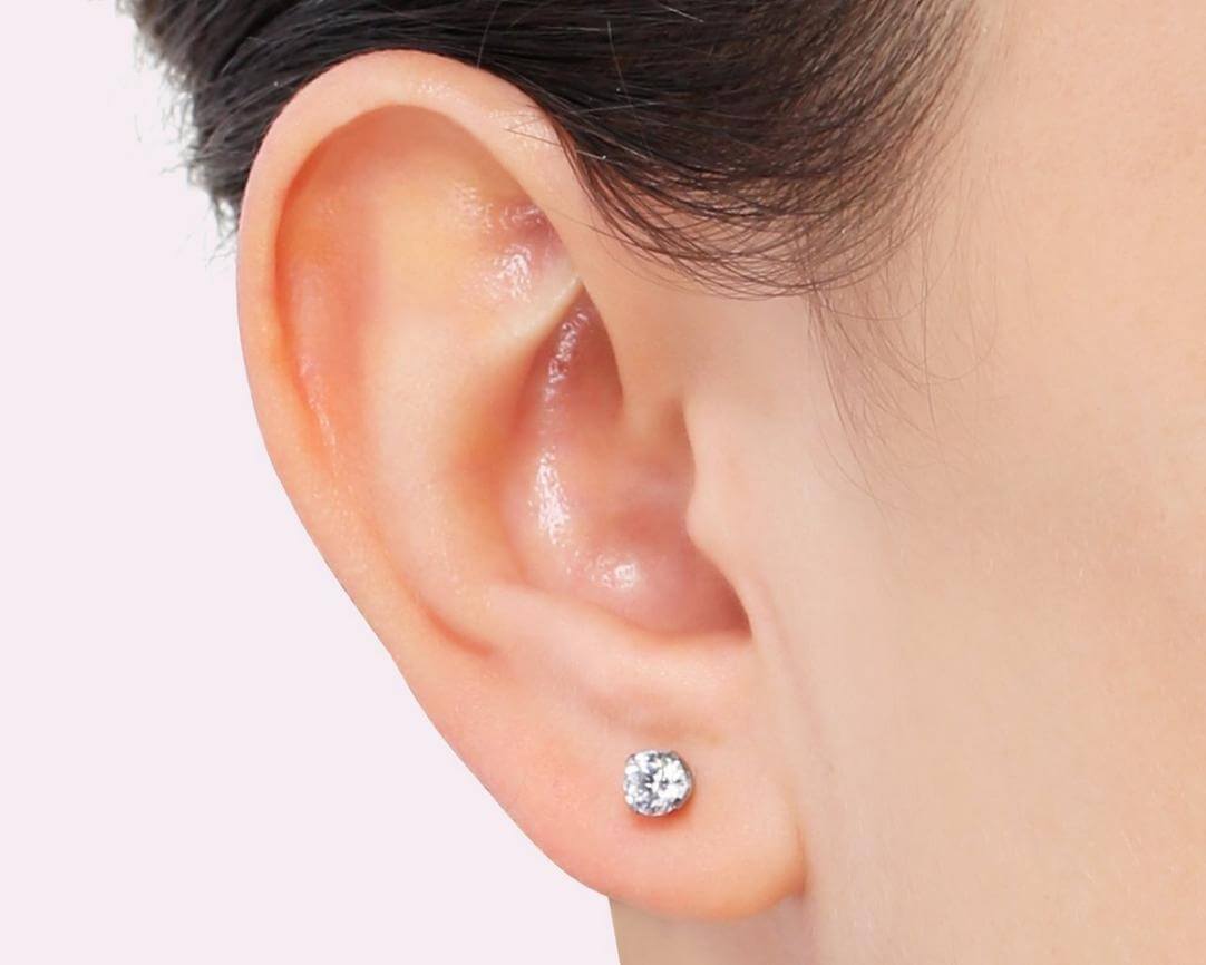 Standard ear piercing - $45.00 includes jewelry at Iron Palm Tattoos & Body Piercing in Atlanta, GA.