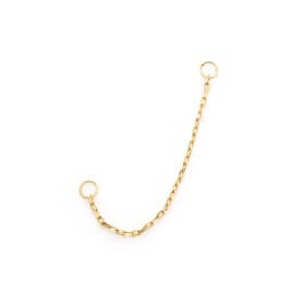 Tilum 14kt Yellow Gold Single Cable Chain - Pick Length