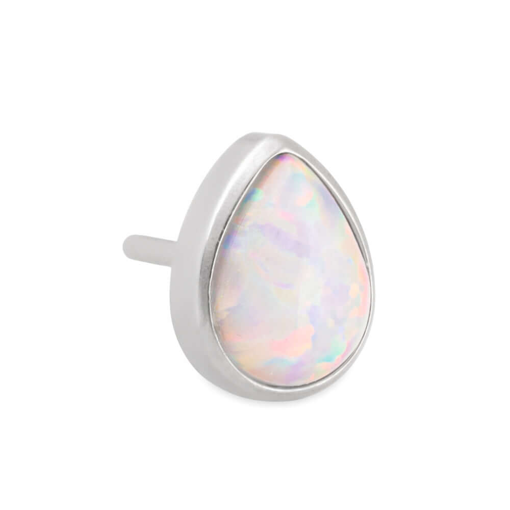 Tilum Beveled Teardrop Opal Titanium Senfadena Supro - Prezo Po 1