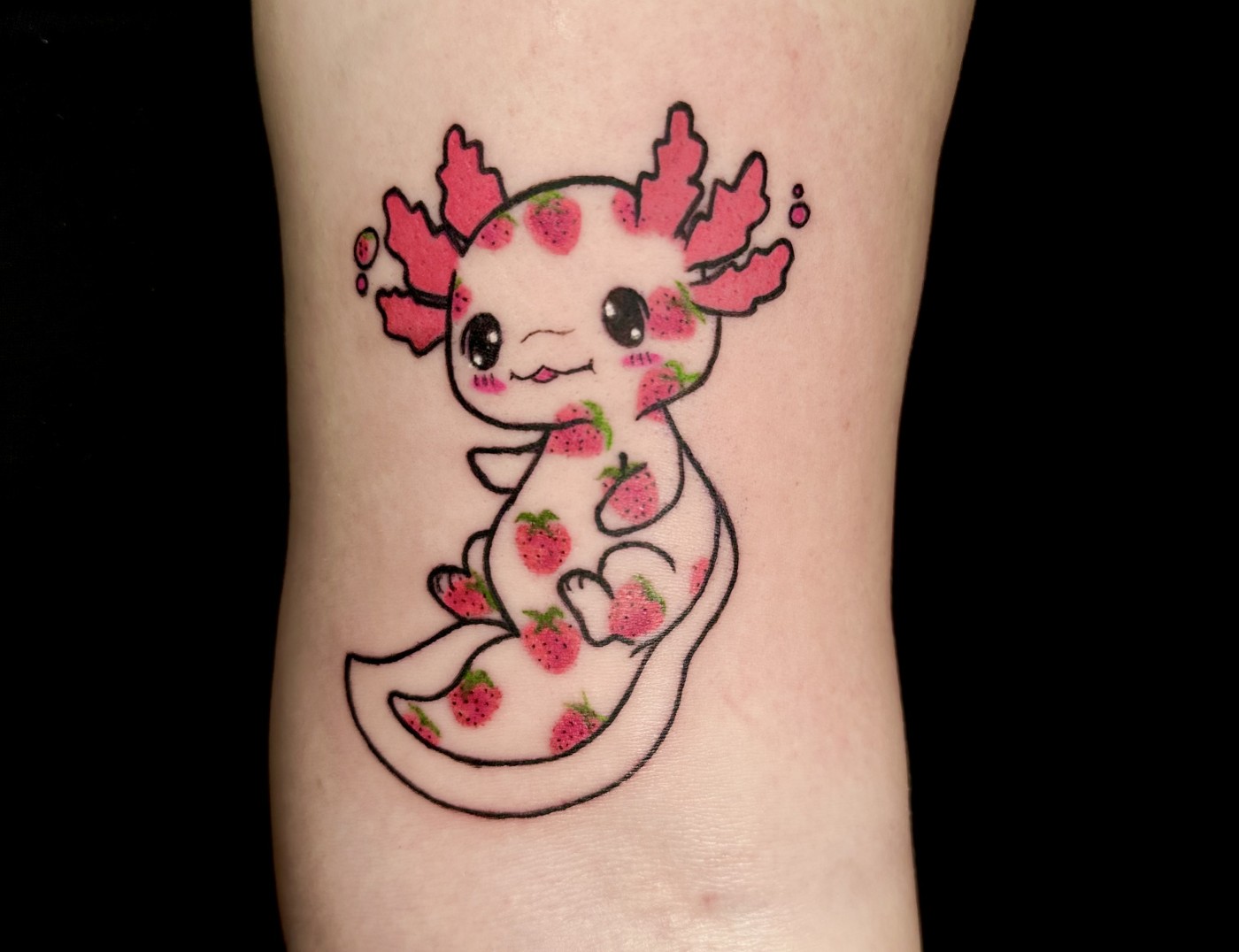 Axoioti Salamander Animal Tattoo By Morana, a guest artist at Iron Palm Tattoos in Atlanta, GA. Axolotl tattoos usually represent a desire for healing and regeneration in life. Others choose axolotl tattoos as a tribute to the environment and a commitment to protecting the nature. Morana comes to us from Iron & Ink Tattoo studio in Los Angeles. She is available for booking Sept 23 - 27th. Call 404-973-7828 or stop by for a free consultation. Walk ins are welcome.